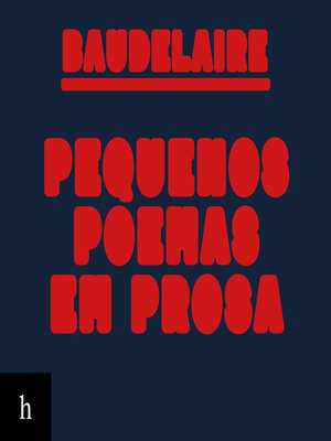 cover image of Pequenos poemas em prosa